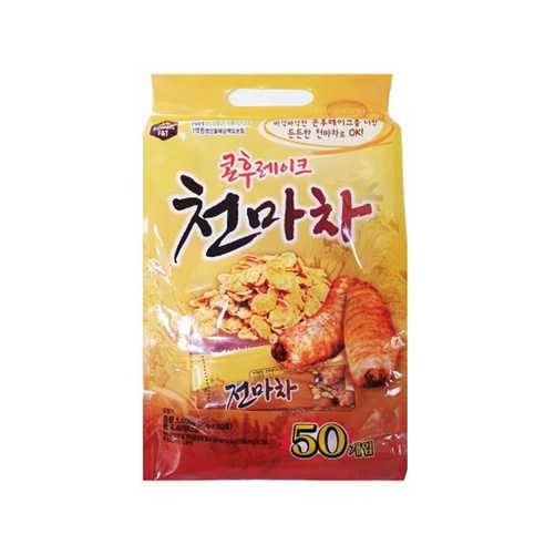 동일 콘후레이크 천마차 20g 50포, 50개, 1개, 50개입