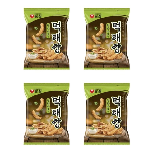 농심)먹태깡청양마요맛(봉지) 60g 인기스낵 과자 편의점 과자 안주, 16개