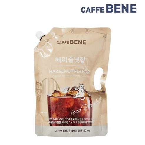 카페베네 커피 파우치, 1L, 1개