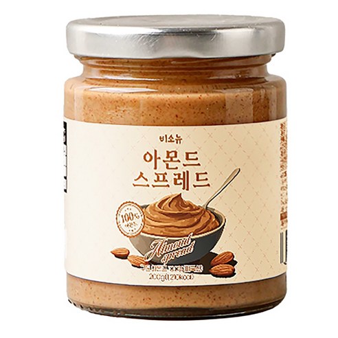 비소뉴 아몬드 스프레드, 2개, 200g