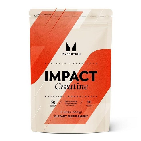 Myprotein 크레아틴 모노하이드레이트 파우더, 0.2kg(0.5파운드) (50회분) 순수 무향 크레아틴 파우더, 모든 스포츠 및 운동을 위한 운동