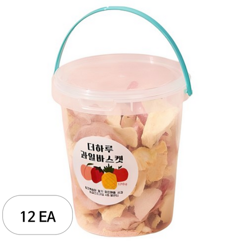 THEHARU 과일바스켓 동결건조과일칩 4종 블랜딩