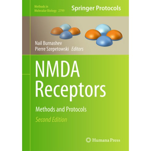 (영문도서) Nmda Receptors: Methods and Protocols Hardcover, Humana, English, 9781071638293