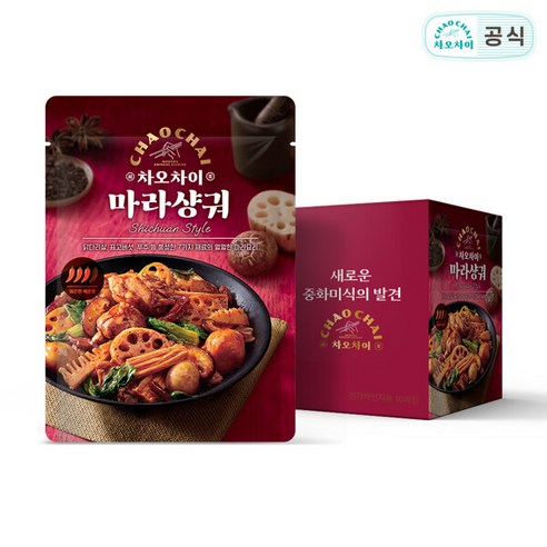 차오차이 마라샹궈 170g 12개 / 전자레인지용, 단일속성