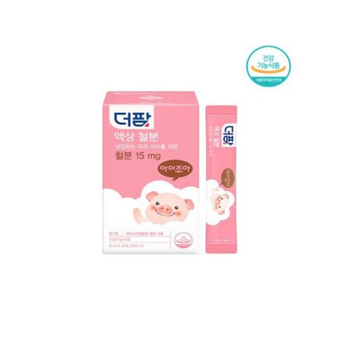 더팜 액상 철분 아기 유아 철분제 30포 1개월 당일배송, 240ml, 1개