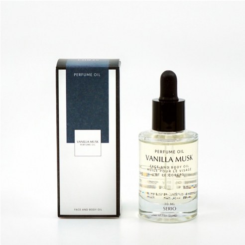 세리오 퍼퓸오일(바닐라머스크) 식물성 보습 바디 앤 페이스, 1개, 30ml 세리오오일 세리오 퍼퓸오일(바닐라머스크) 식물성 보습 바디 앤 페이스, 1개, 30ml 세리오오일
