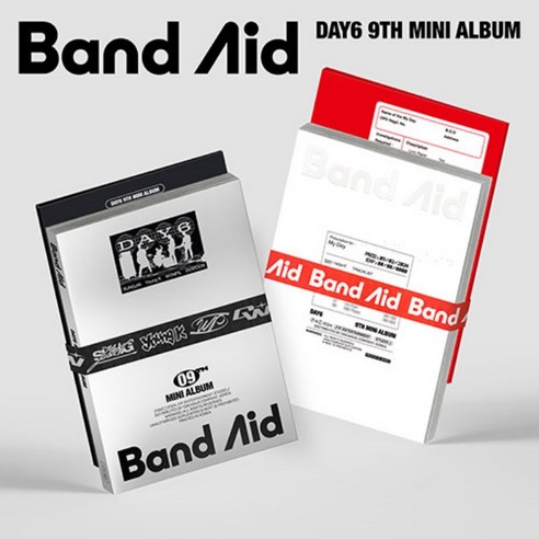 데이식스 DAY6 - 미니9집 [Band Aid] 랜덤버전 예판특전, 포토카드 선택안함