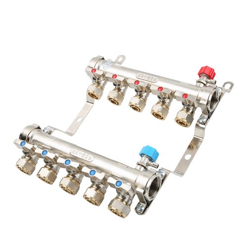 보일러 분배기 난방 파이프 물 분리기 온수기 2구 3구, 1개