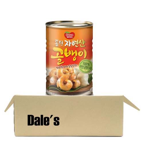데일즈기획 동원 자연산 골뱅이 원터치, 400g, 1개