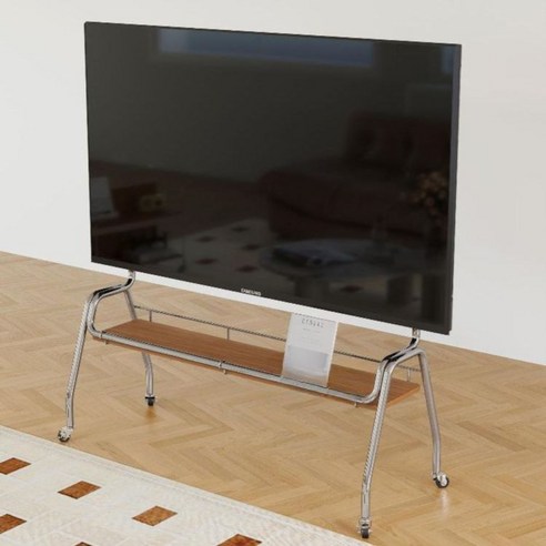 이동식TV거치대 다이 티비 120x36x90cm 스탠드 모니터 무빙 다리 범용 벽면 밀착, B. 주문제작 010-9728-4188