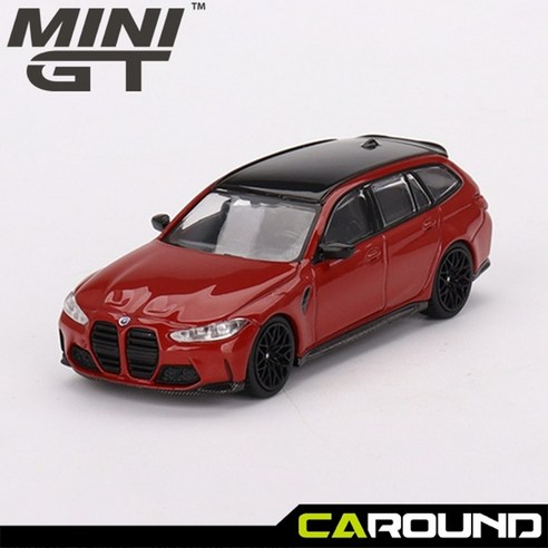 미니지티(700) 1:64 BMW M3 컴피티션 투어링 - 토론토 레드 메탈릭, 1개