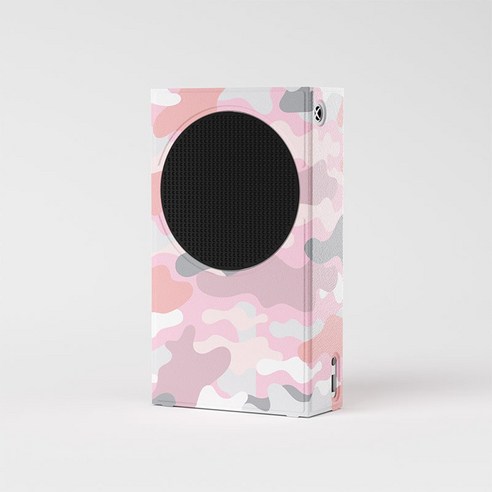 XBOX Series 시리즈 X S 콘솔 케이스 커버, 핑크카모, XBOX시리즈S, 1개, 핑크카모