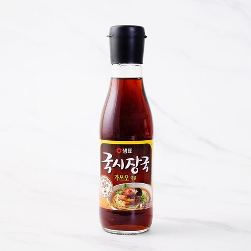 샘표 국시장국 가쓰오국물 350ml, 1개 
장/소스/드레싱/식초