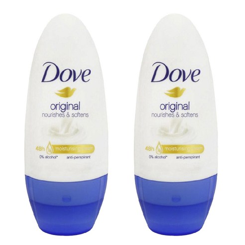 도브 오리지날 롤 온 데오드란트, 2개, 40ml