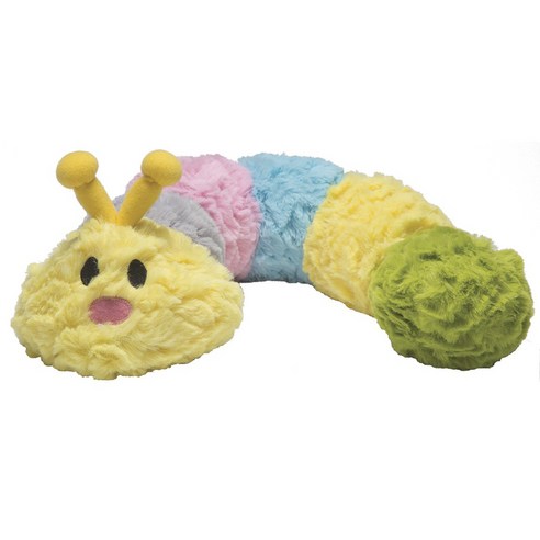 패치워크펫 도그 토이 강아지용 봉제장난감 50.8cm, 1개, Pastel Caterpillar