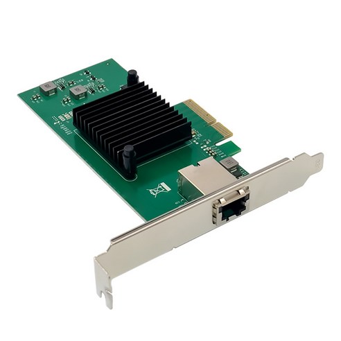 PCI-E 네트워크 카드 PCI-E X4 AQC107 단일 포트 10 기가비트 서버 네트워크 카드 10GbE 이더넷 멀티 기가비트 NIC, 보여진 바와 같이, 하나