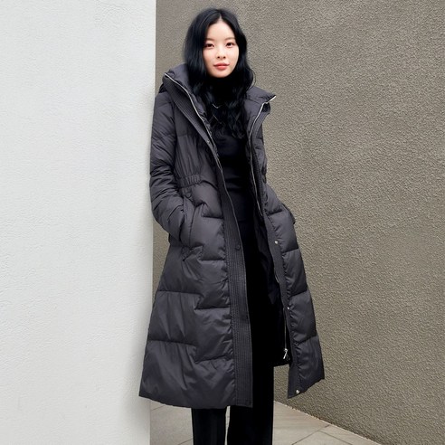 겨울철 추위를 따뜻하게, 단열되고 흡습 발산성 있는 오리털 패딩 자켓으로
