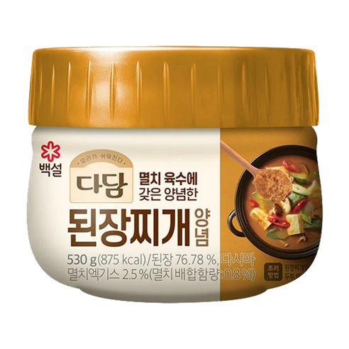 다담 된장찌개 양념 530g 2개