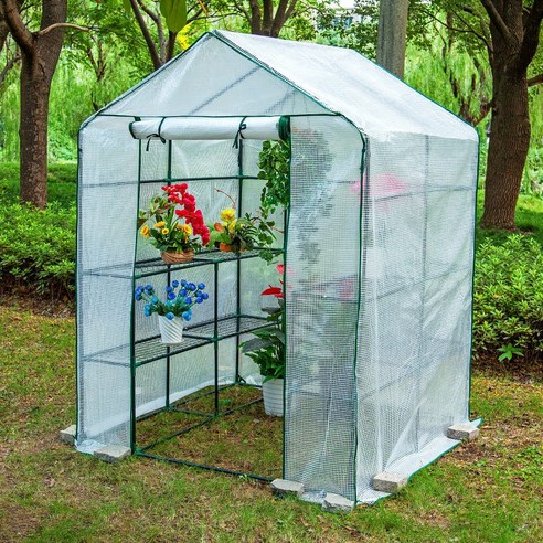 조립식 비닐하우스 온실 소형 가정용 베란다 옥상 식물 겨울집 [오디가 ODIGA]