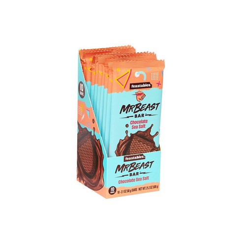 미스터비스트 초콜릿 씨솔트 초콜릿바 60g X 5팩, 5개