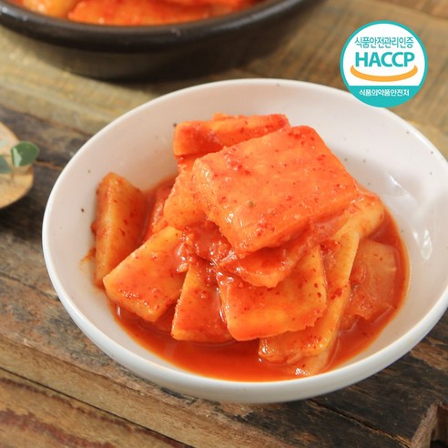 국내산 100% 당일제조 HACCP인증 석박지, 1박스, 5kg