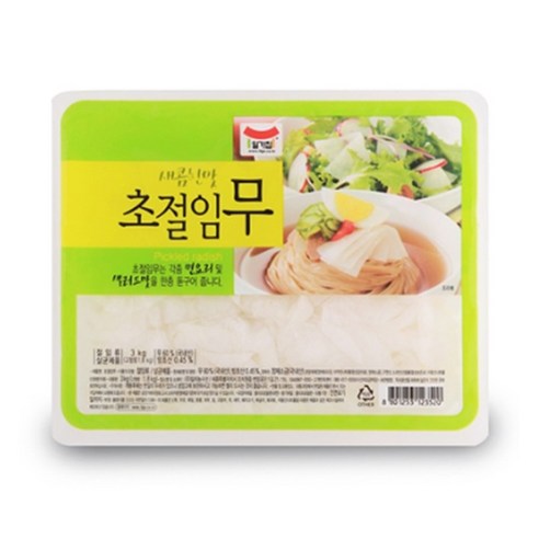 일가집 초절임무(냉면무절임) 3kg x 4개 1box