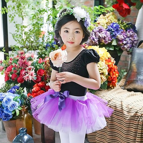 벨라걸스 유아 아동 발레복 벨라 레오타드 쥬얼리