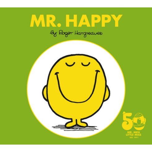 Mr. Happy: 50th Anniversary Edition Hardcover, Grosset & Dunlap, English, 9780593226629