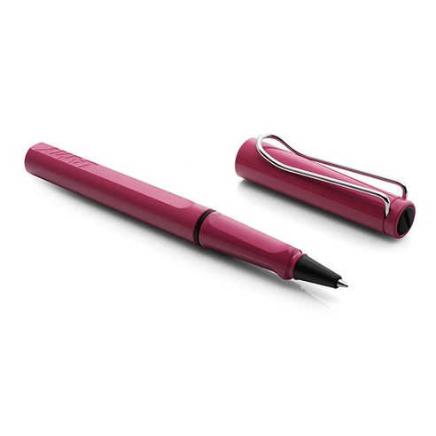 라미 LAMY 4029824 사파리 313 핑크 블루심 수성펜 트랜드메카, 단일/상품