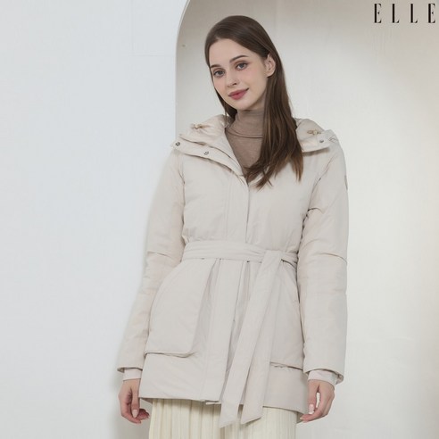 ELLE 여성 세이프가드 시티 파카는 겨울의 필수템