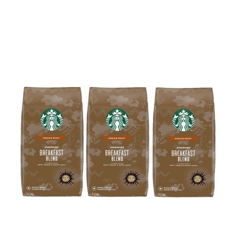 [분쇄옵션선택]NEW STARBUCK스벅 리뉴얼 스타벅스 블랙퍼스트 원두, 핸드드립, 1.13kg, 1개