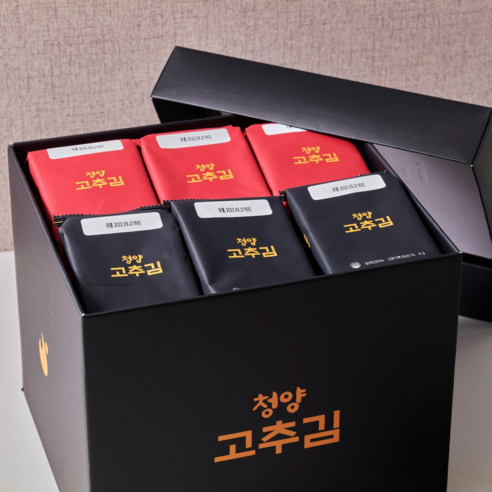 청양고추김(30봉) 김선물세트 조미김 도시락김 매력적인 명절 선물