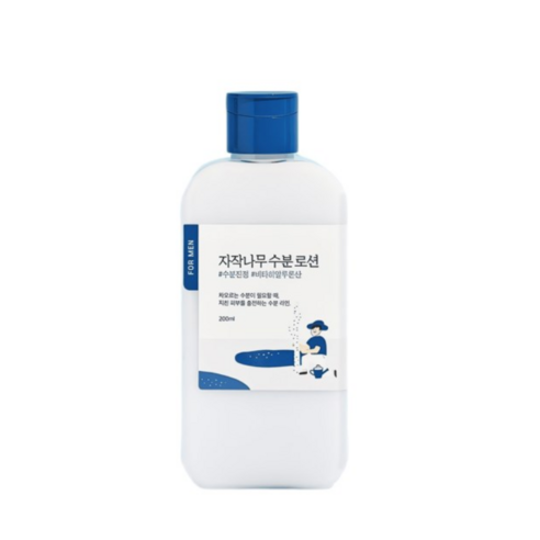 라운드랩 포 맨 자작나무 수분 로션 200ml 남자로션, 2개