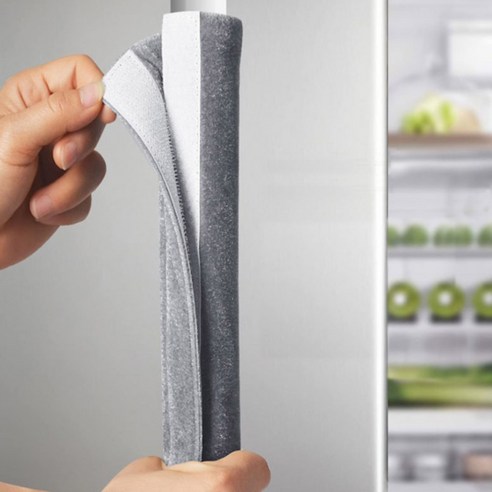무핑 롱 냉장고 손잡이 커버: 끈적임과 얼룩에서 해방되어 깔끔한 주방을 유지하세요!
