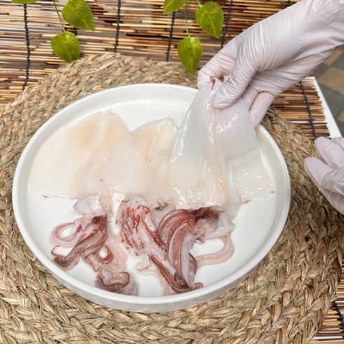 제주직송 싱싱한 한치회 제주 생물 냉동 한치 요리 제철, 2개