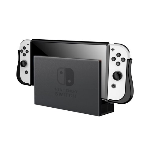 독모드 가능 닌텐도 switch OLED 그립 커버 케이스, 블랙 (1-NS-1002-1), 1개 닌텐도스위치oled 독모드 가능 닌텐도 switch OLED 그립 커버 케이스, 블랙 (1-NS-1002-1), 1개 닌텐도스위치oled