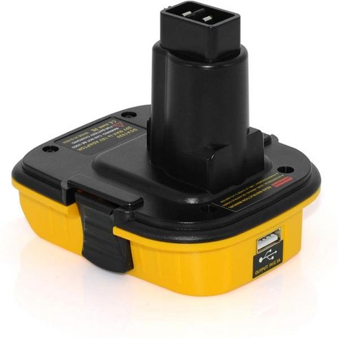 Dewalt-도구용 20V 배터리 어댑터 DCA1820 Dewalt 18V 리튬 변환 DC9096 DE9098 DE9096, 1개