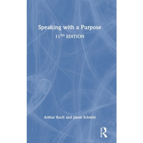 (영문도서) Speaking with a Purpose Hardcover, Routledge, English, 9781032512945