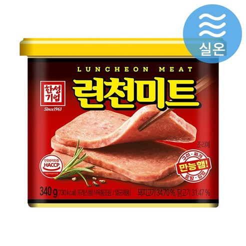 한성 런천미트, 340g, 12개
