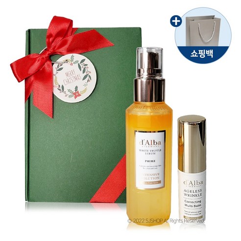 [크리스마스 선물] 달바 화이트 트러플 프라임 인텐시브 세럼 100ml + 멀티밤9g 최신상 시즌4