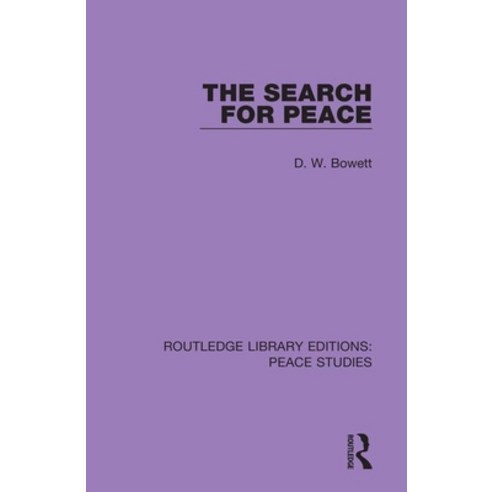 The Search for Peace Paperback, Routledge, English, 9780367232504