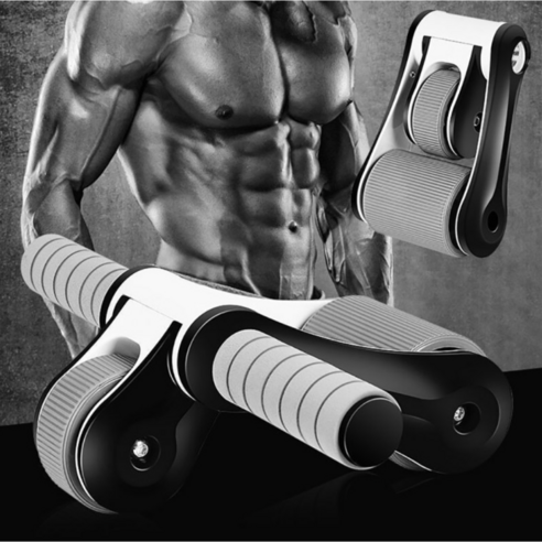 복근 필수 뱃살 노노 ab슬라이드 휠슬라이드 다이어트 운동 홈트, 오렌지