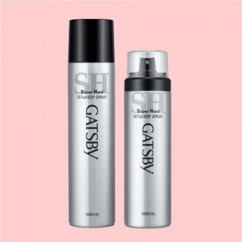 [100%정품] 갸스비 셋앤킵 스프레이 슈퍼하드 대용량 300ml+263ml 세트