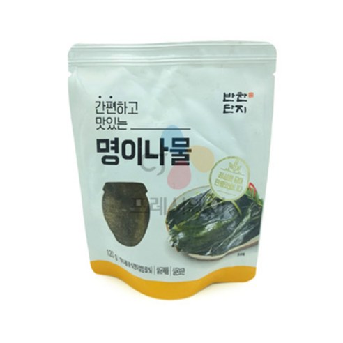 반찬단지 명이나물 (120g x 3봉), 120g, 3개, 상세페이지 참조