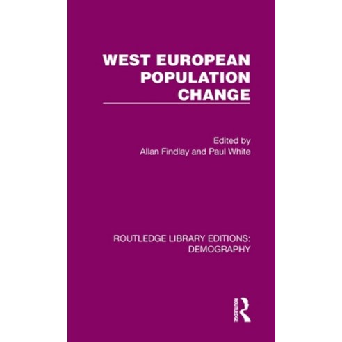 (영문도서) West European Population Change Hardcover, Routledge, English, 9781032550206
