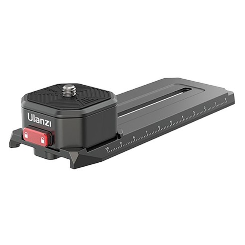ULANZI R085 DJI 안정제 용 퀵 릴리스 플레이트 DJI RSC 2 짐벌 카메라 액세서리 용 Slider Lock 카메라 플레이트, 보여진 바와 같이, 하나