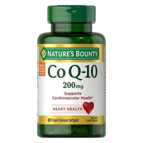 네이쳐스바운티 코큐텐 200mg 소프트젤, 1개, 80정