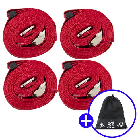 카르닉 타프 웨빙 스트랩 스트링 텐트로프로 더욱 편안하고 즐거운 캠핑을!