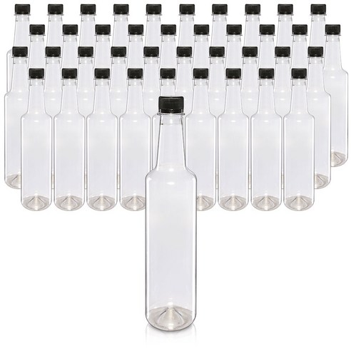경진기업 페트병 케빈 500ml 40개 28파이 마개2종택1, 검정