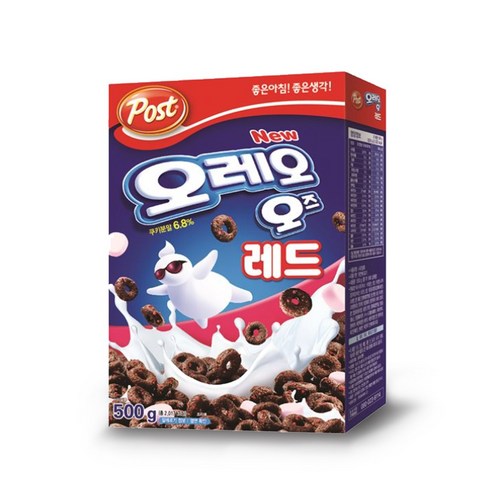 포스트 오레오 오즈 레드 시리얼, 500g, 1개